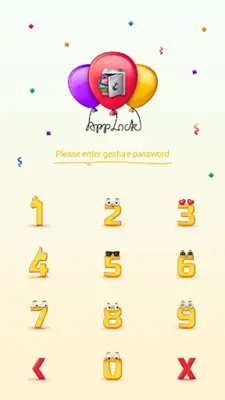 AppLock Theme Emoji android App screenshot 0